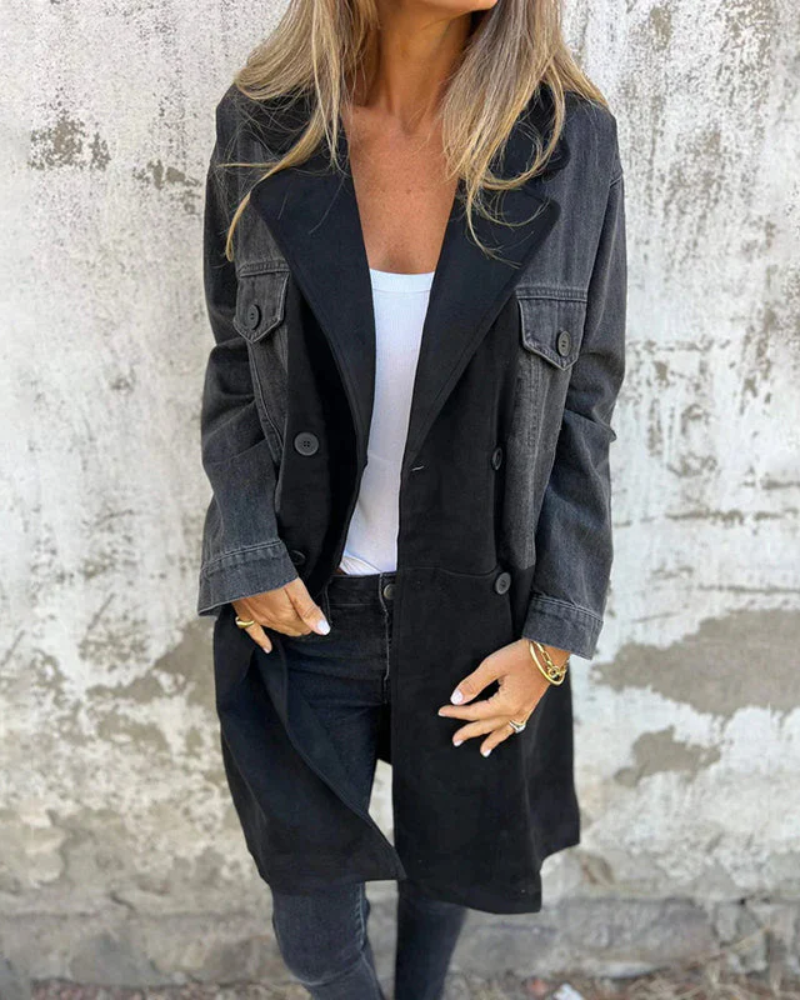 IRMINA | Premium Quality Denim Coat