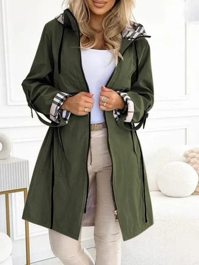 Cecily - Elegant Casual Hooded Coat