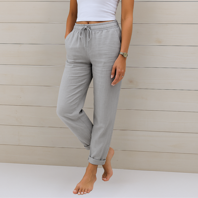 MAYLORA - Premium Breathable Linen Stretch Pants