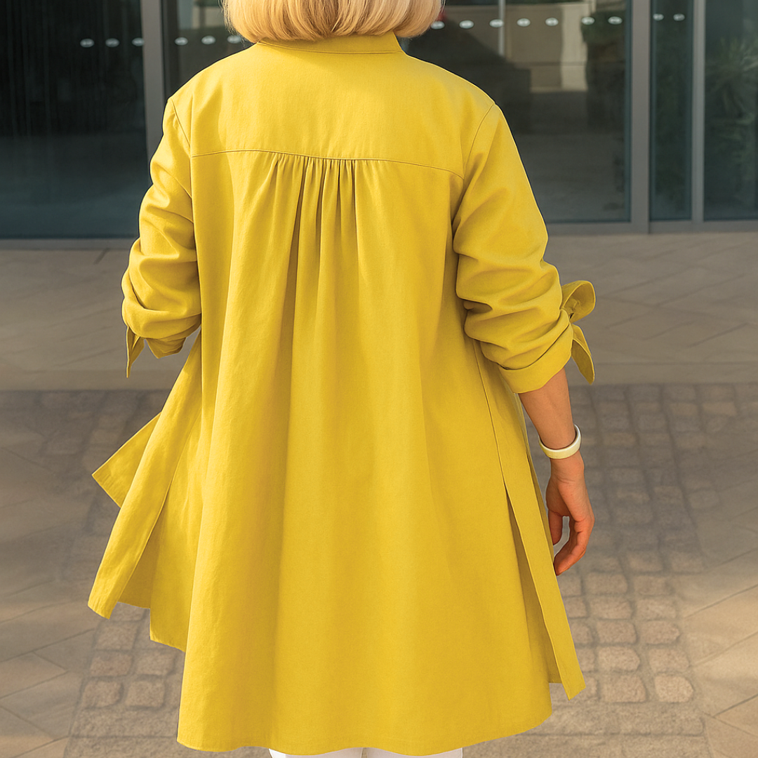 LOUISE - Elegant Blouse with Bow Sleeves