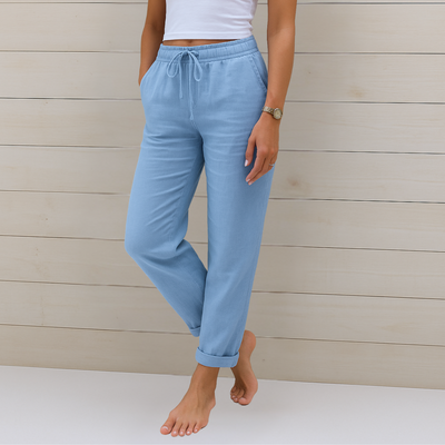 MAYLORA - Premium Breathable Linen Stretch Pants