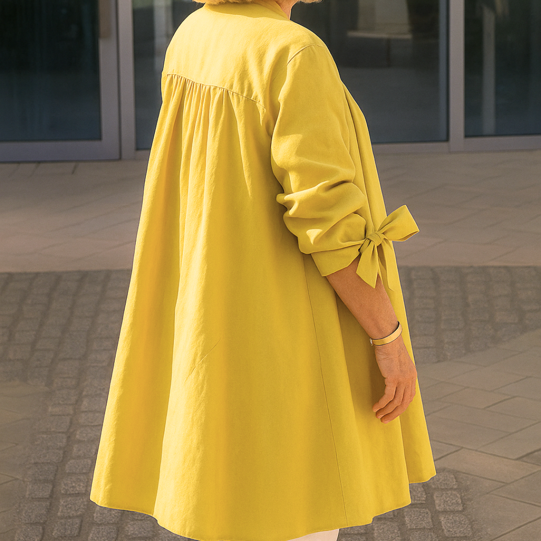 LOUISE - Elegant Blouse with Bow Sleeves