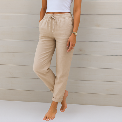 MAYLORA - Premium Breathable Linen Stretch Pants