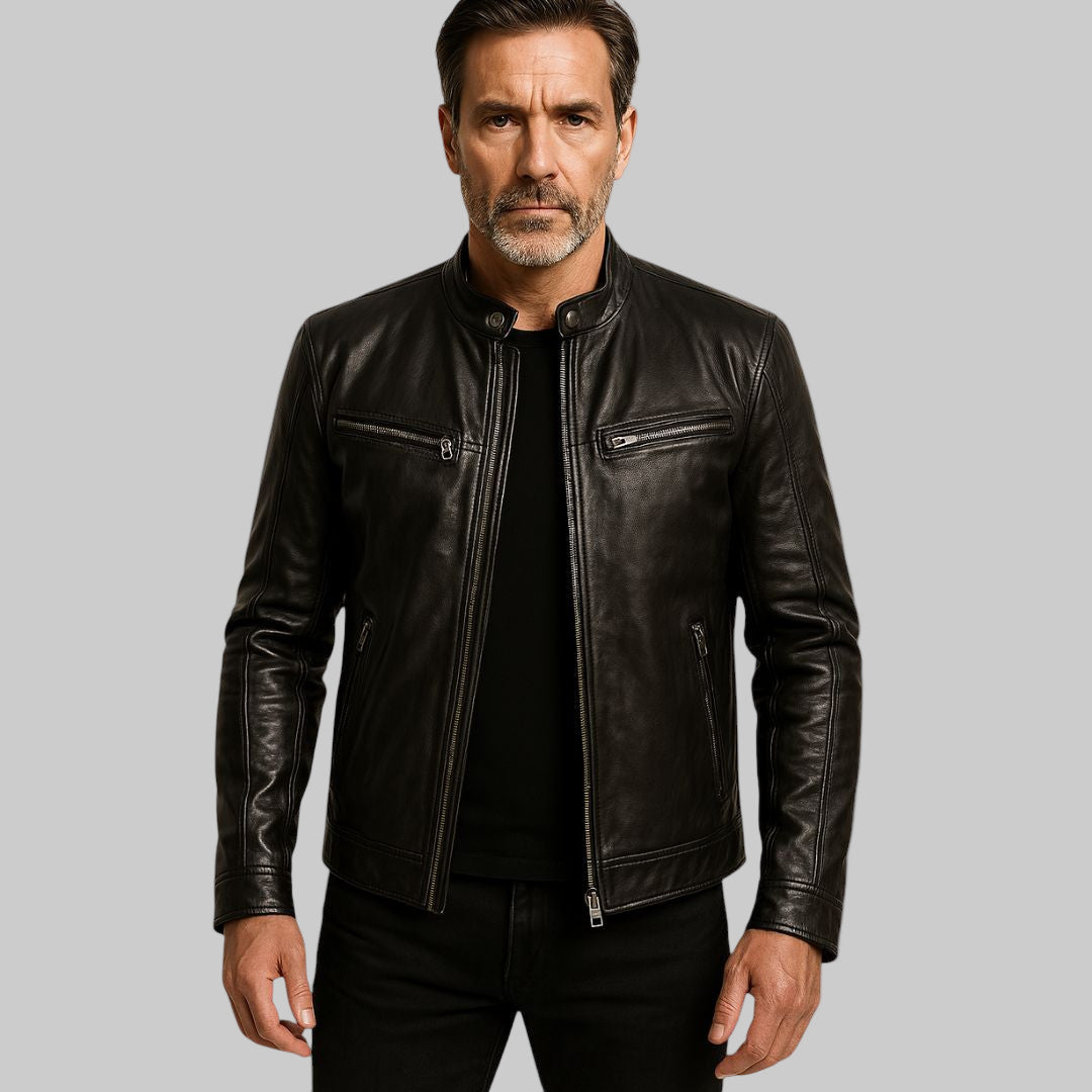 Massimo™ | Men’s Leather Jacket