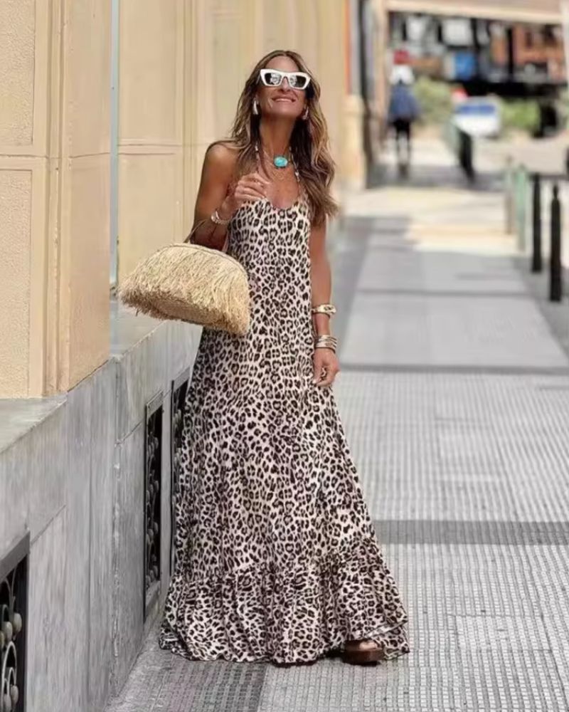 BAILA – Leopard Summer Dress
