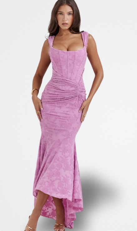 Dalia | Long Dress with Corset
