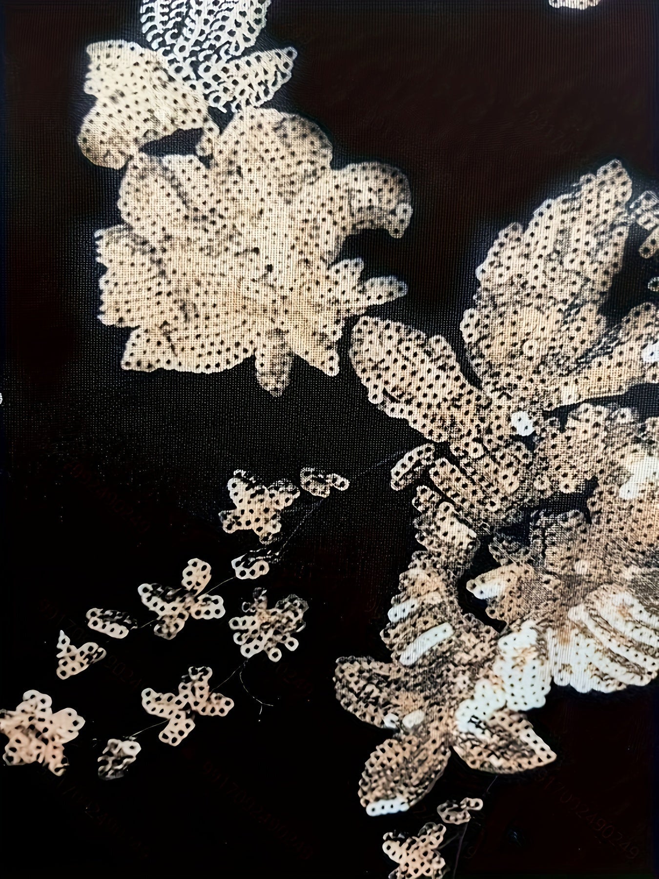 Daphné | Cross-Front Top with Floral Sleeves