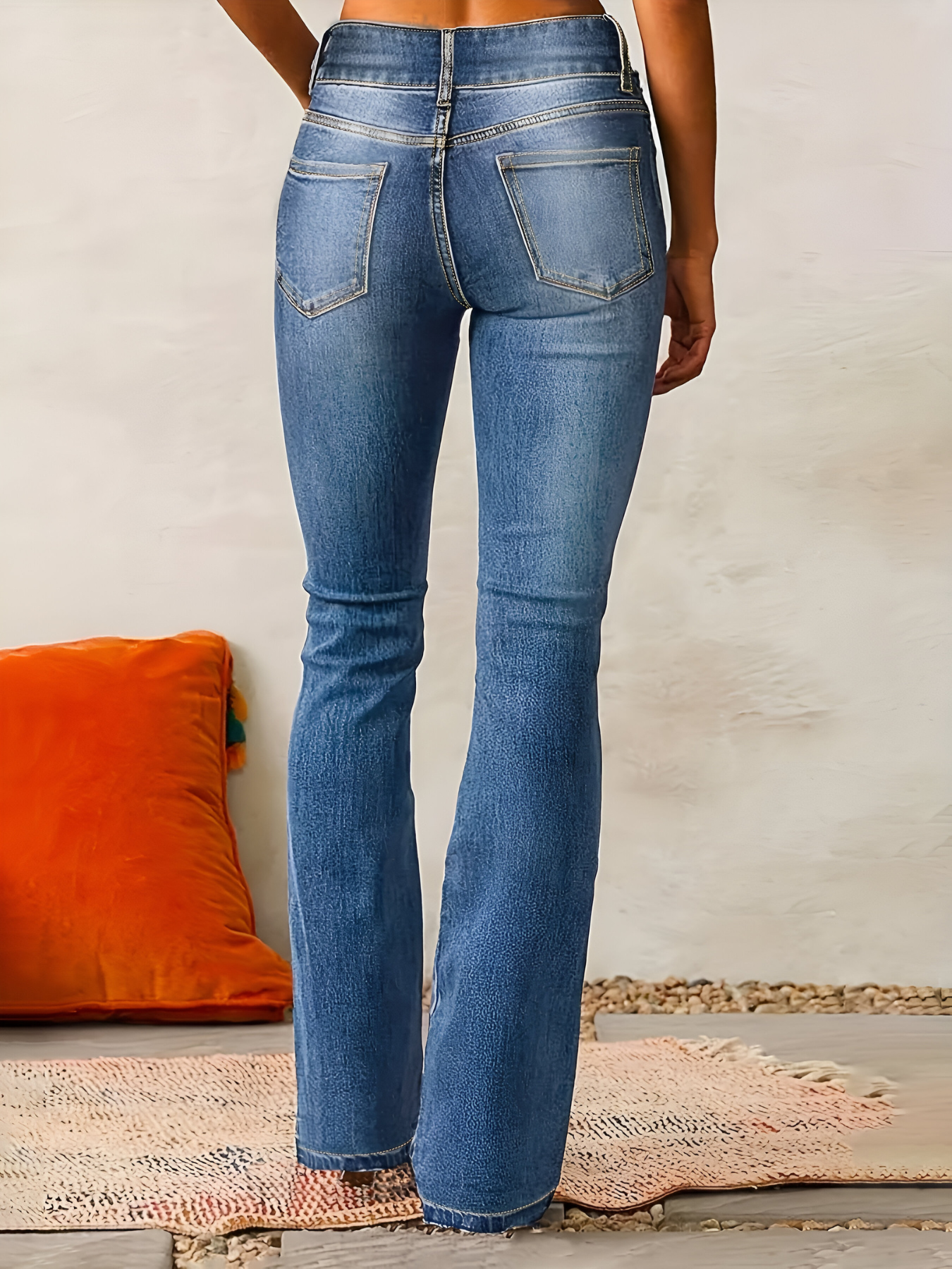 ISABEL - High-waisted flared jeans