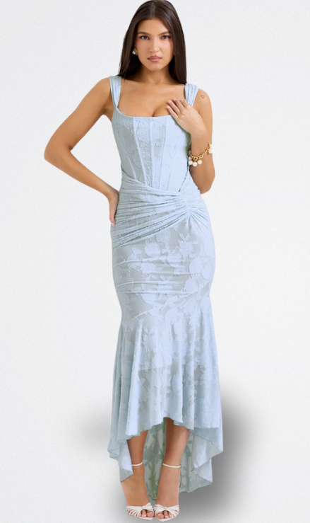 Dalia | Long Dress with Corset