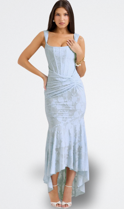 Dalia | Long Dress with Corset
