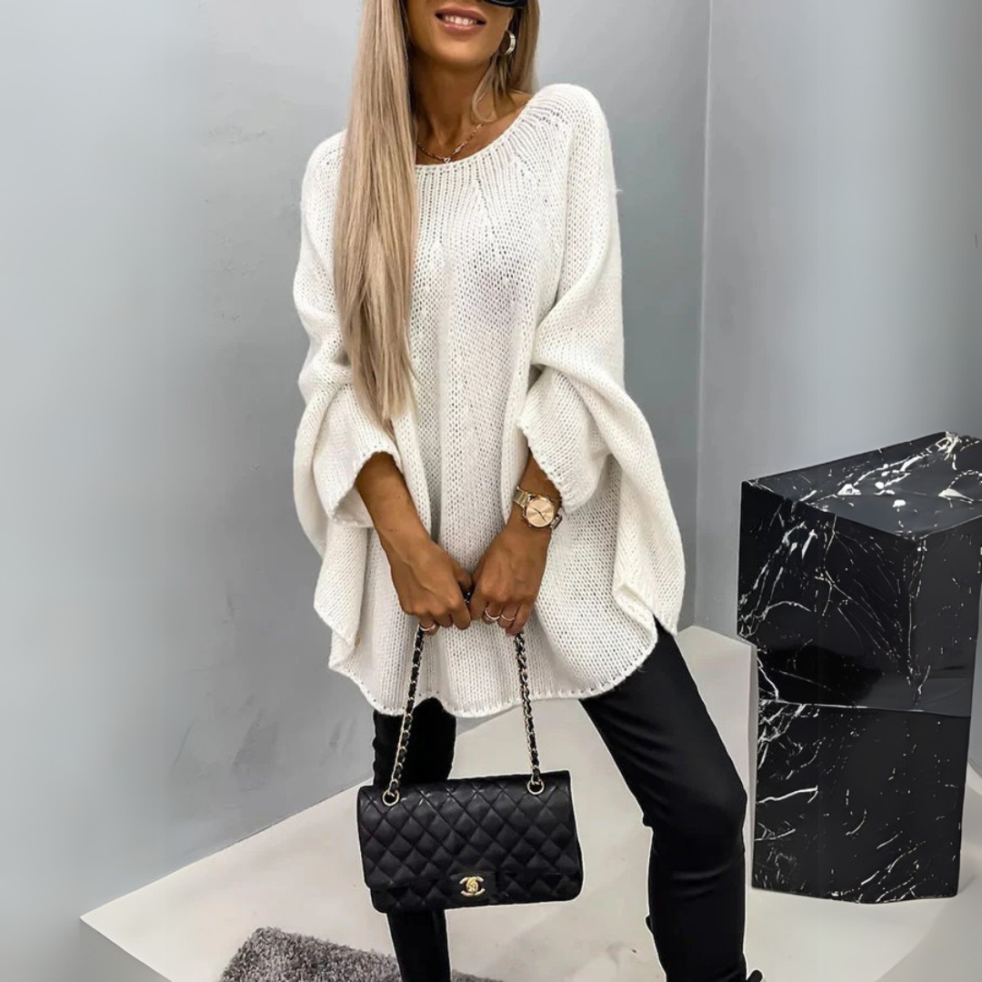 Letizia™ | Elegant twisted-knit sweater