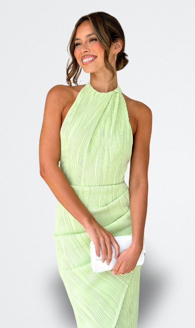 Ceila | Pleated Midi Dress