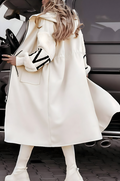 Brigitte - Elegant Coat with Hood