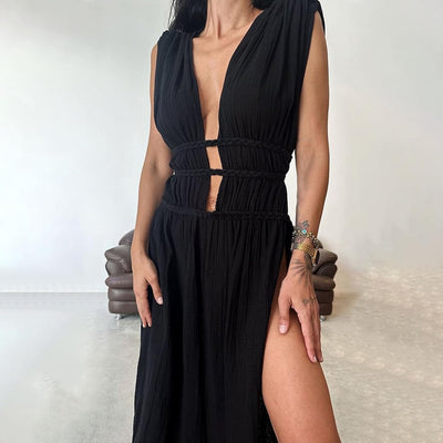 Afra – Sleeveless Long Dress