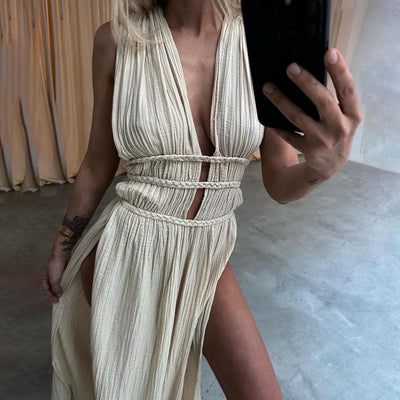 Afra – Sleeveless Long Dress