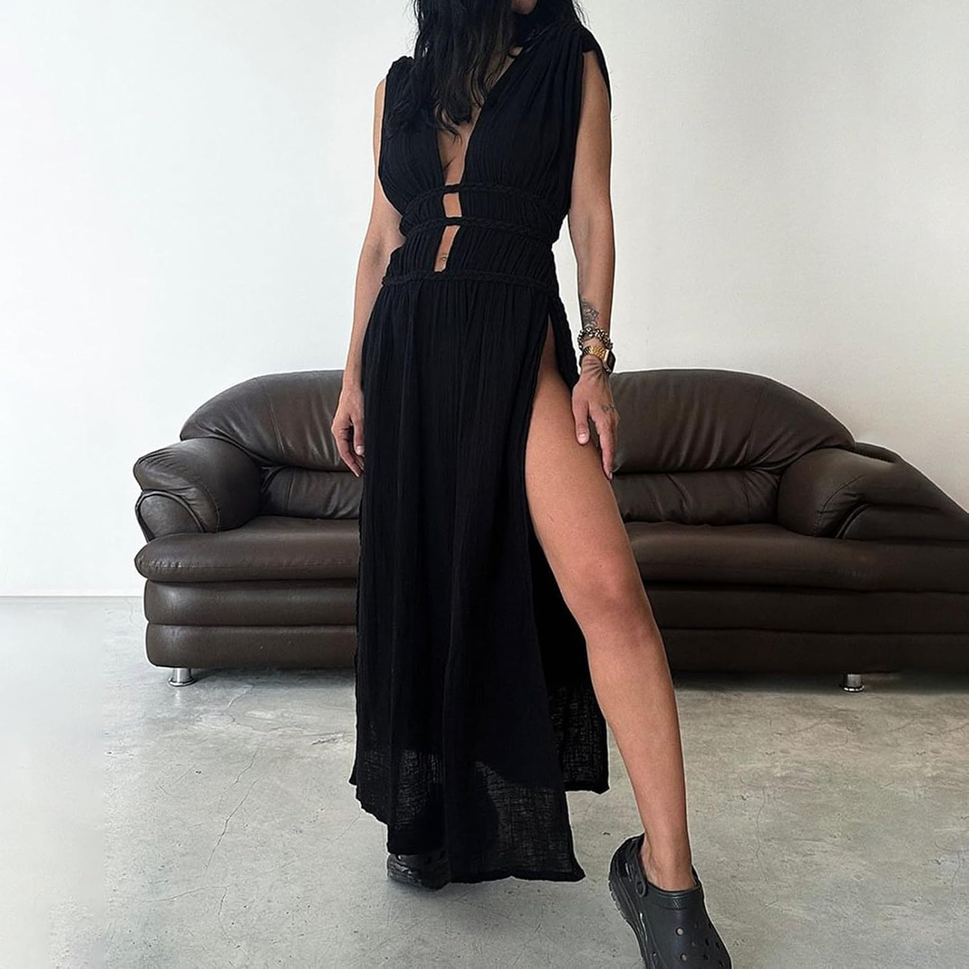 Afra – Sleeveless Long Dress