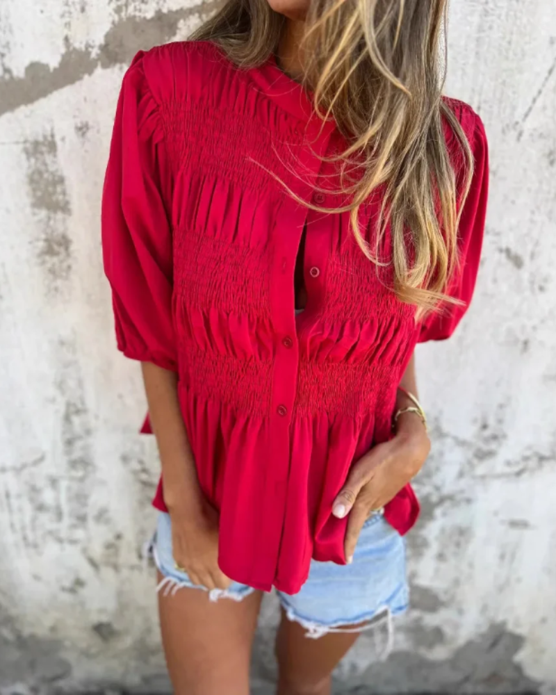 VALETE - Cotton Chiffon Blouse