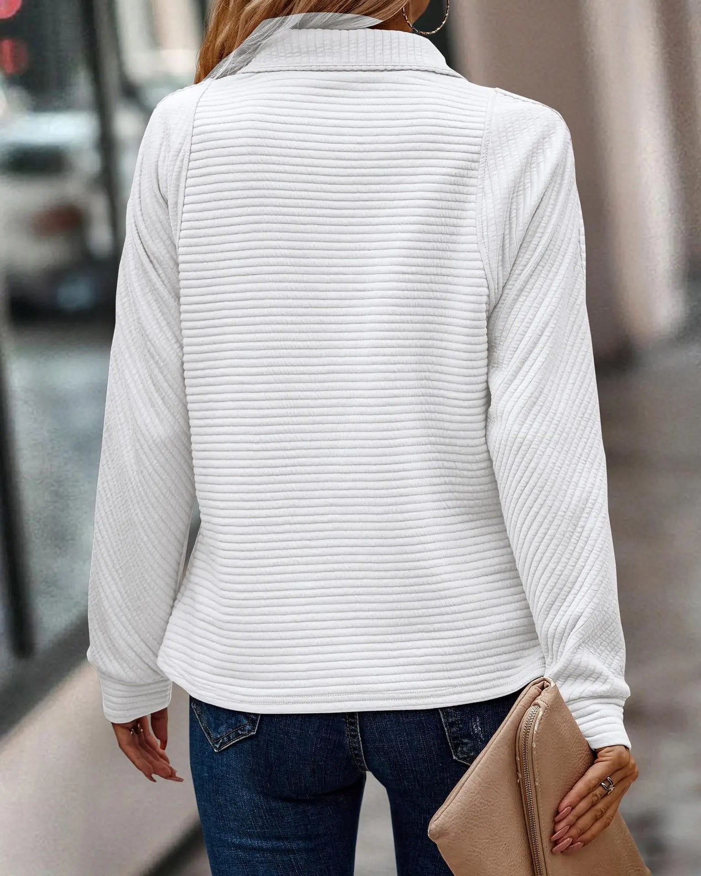 Nunzia™ | Elegant V-neck sweater