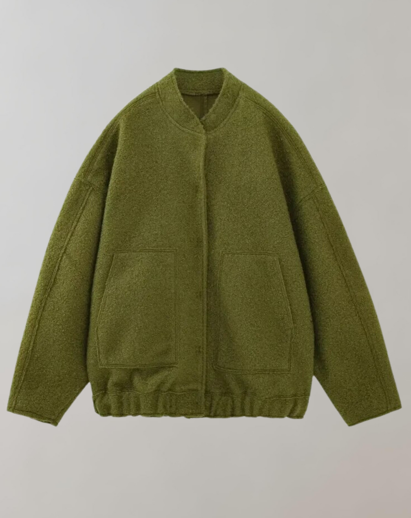 INES - Oversized Bomber Jacket