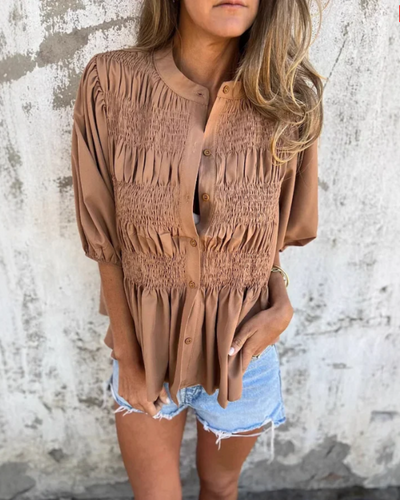 VALETE - Cotton Chiffon Blouse