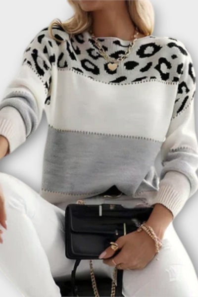 María | Patterned blend sweater