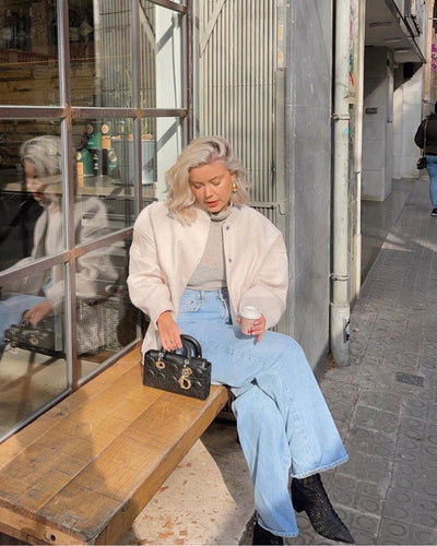 INES - Oversized Bomber Jacket