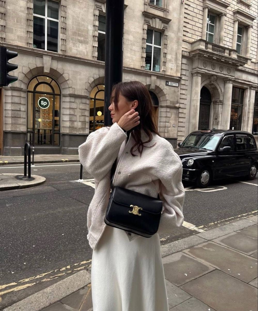 INES - Oversized Bomber Jacket