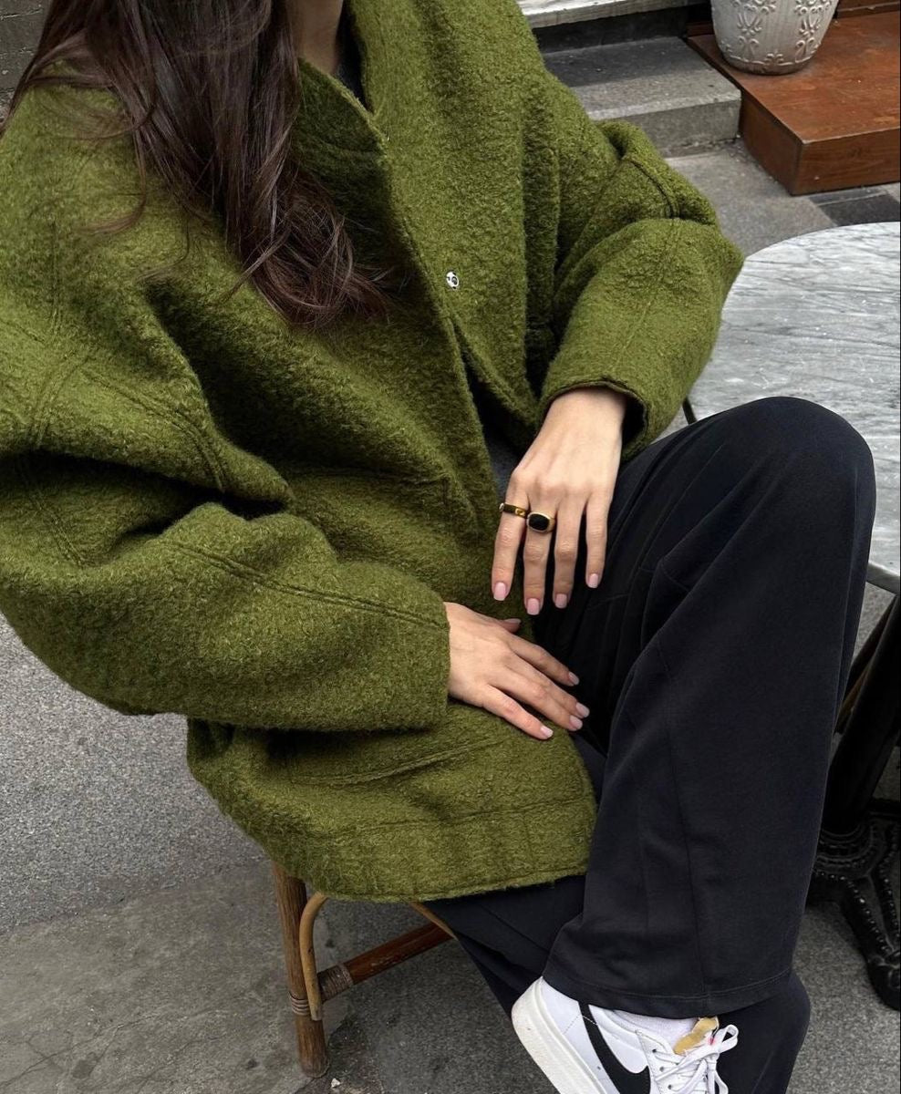 INES - Oversized Bomber Jacket