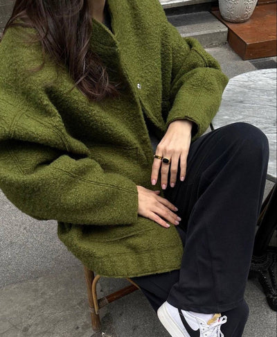 INES - Oversized Bomber Jacket