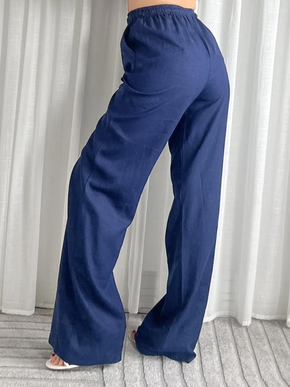 FEMMEHAUS Ava Linen Pants