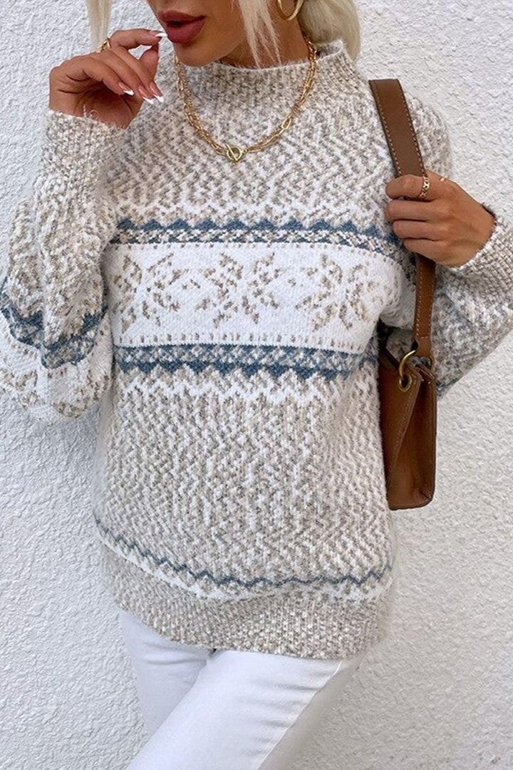 Emma Elegant Snow Sweater