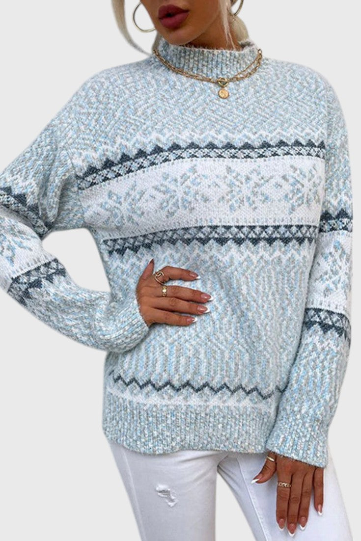Emma Elegant Snow Sweater