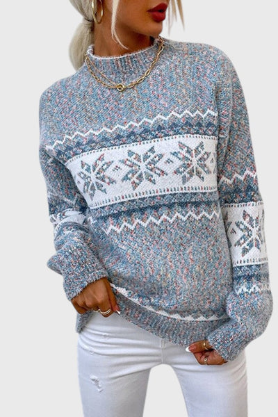 Emma Elegant Snow Sweater