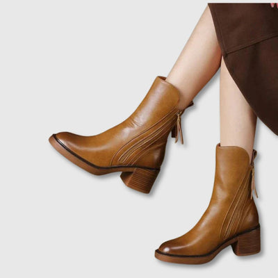 GARCIEL – Leather ankle boots