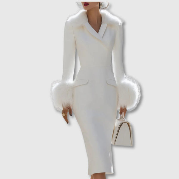 Ailith | Trimmed Midi Dress