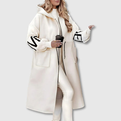 Brigitte - Elegant Coat with Hood