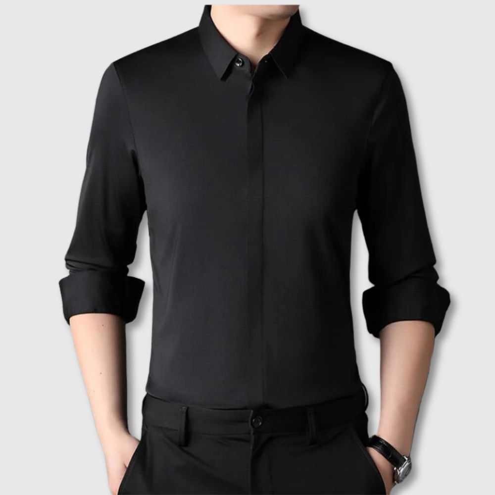 Mitchel | Men's wrinkle-free stretch shirt