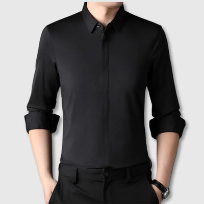 Mitchel | Men's wrinkle-free stretch shirt