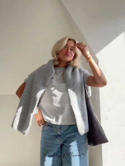 SOPHIA - Mohair round neck