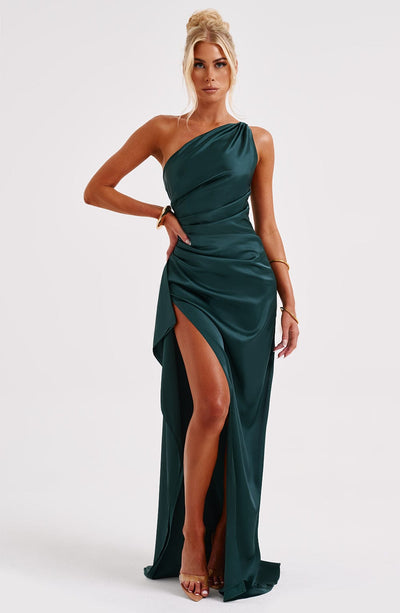 Génova - Long satin dress