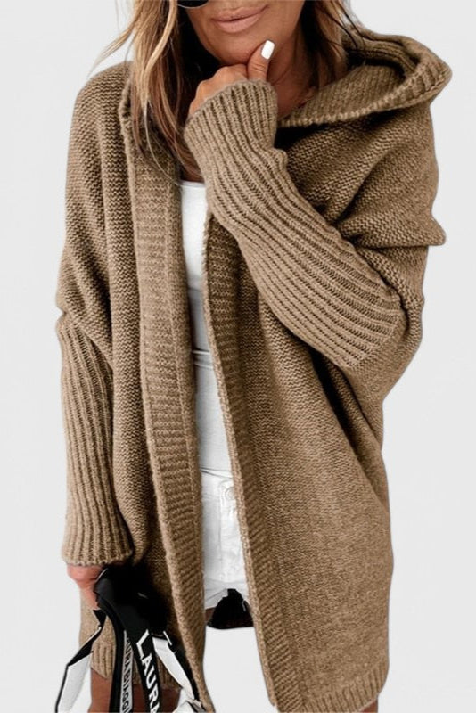 Lovisa Oversized Knit Cardigan with Hood