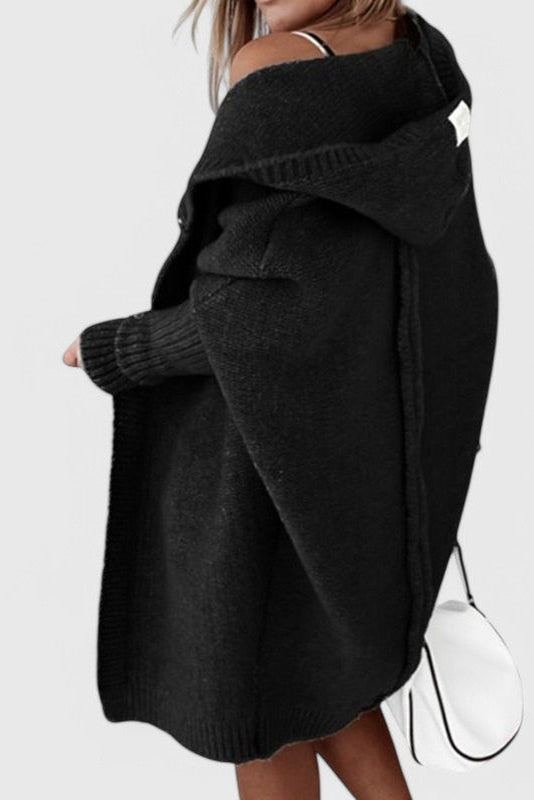 Lovisa Oversized Knit Cardigan with Hood