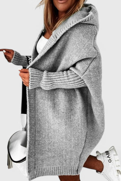 Lovisa Oversized Knit Cardigan with Hood