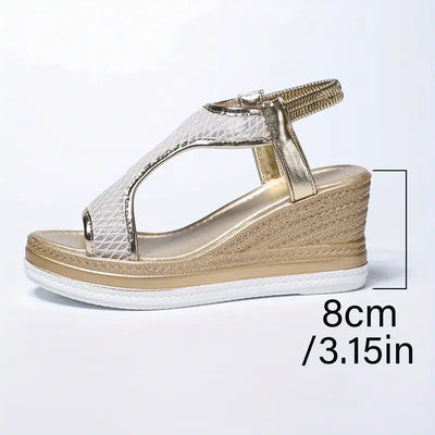 ELISABETTA|Orthopedic Wedge Sandals