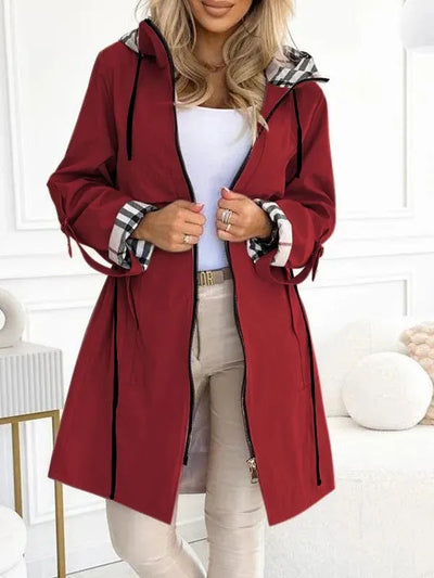 Cecily - Elegant Casual Hooded Coat