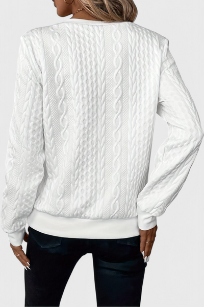 Zoey Jersey de Punto con Cremallera Suave