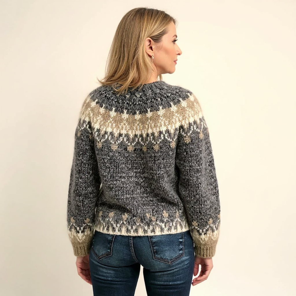 Angela | Vintage Island Sweater