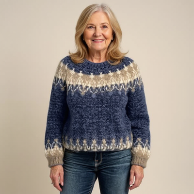 Angela | Vintage Island Sweater