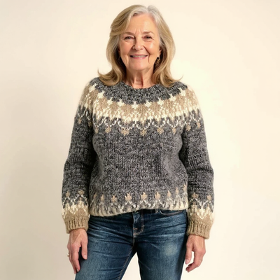 Angela | Vintage Island Sweater