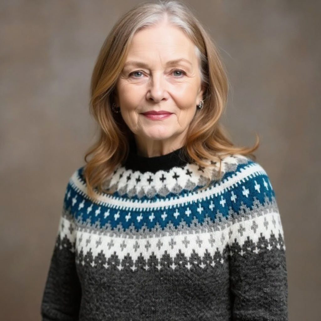 April | Vintage Island Sweater